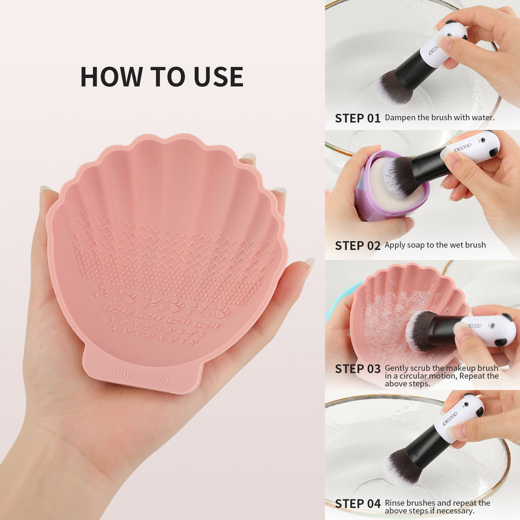 Docolor Shell Shaped Washing Pad