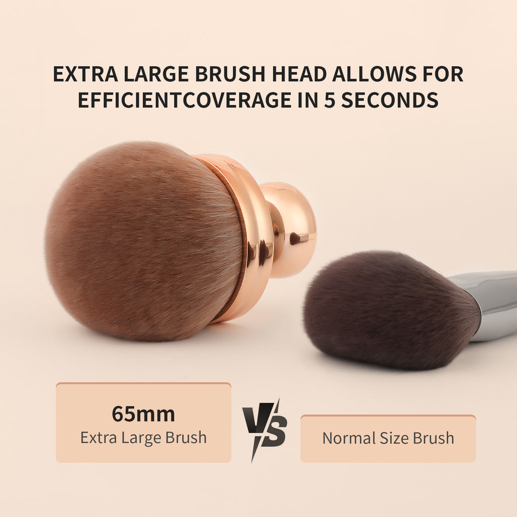 Docolor Silver Mushroom Makeup & Body Brush