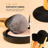 (Only ship to EU) Goth - Skull Makeup Brush Set 12 Pieces