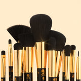 (Only ship to EU) Goth - Skull Makeup Brush Set 12 Pieces