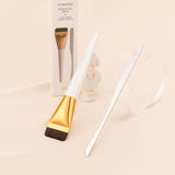 DOCOLOR Ultra-thin Foundation Brush with Spatula