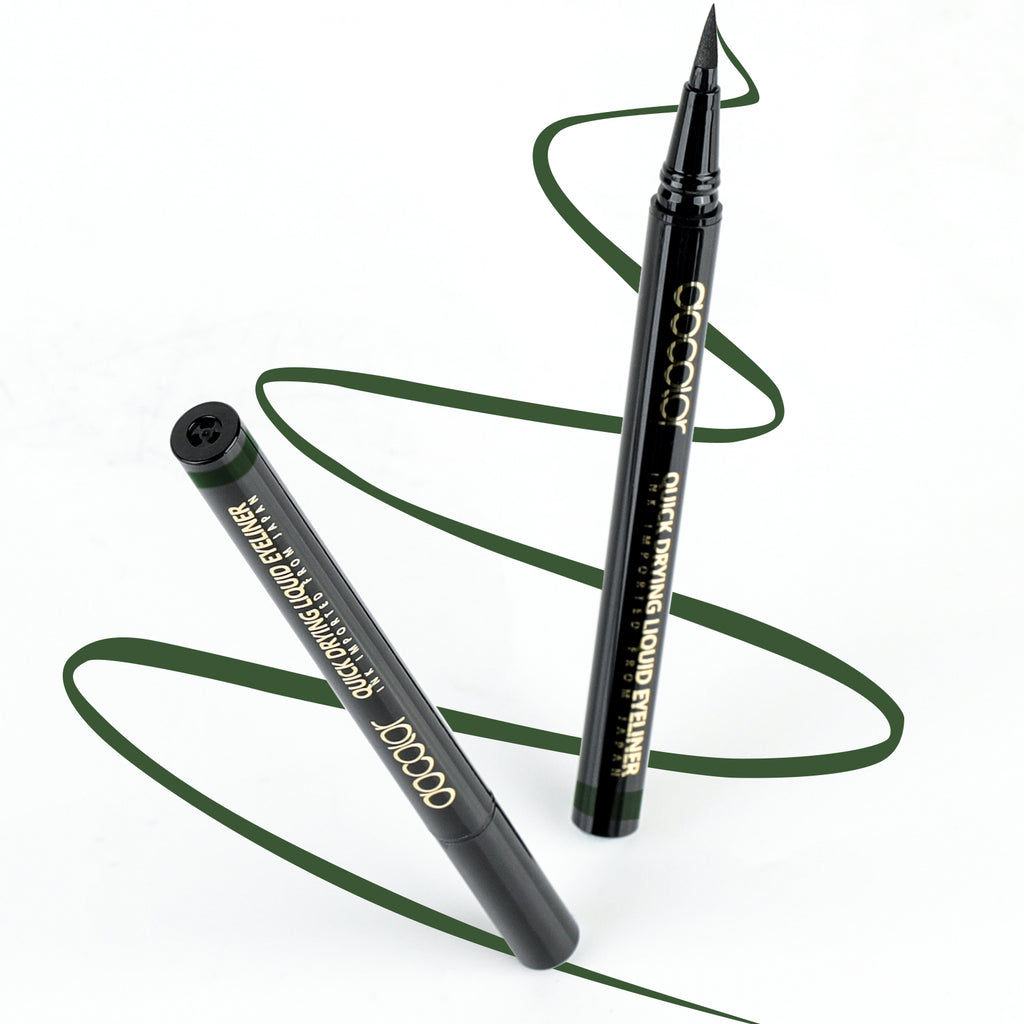 Docolor Dry-Fast Smooth Liquid Eyeliner Pen-Green