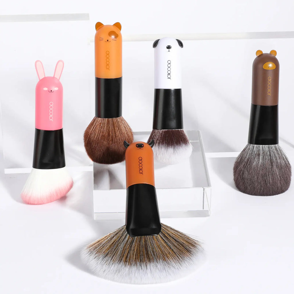 Cute Pet 5 Pcs Face Makeup Brushes