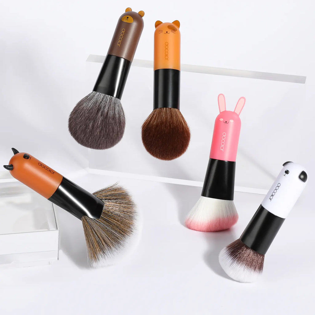 Cute Pet 5 Pcs Face Makeup Brushes