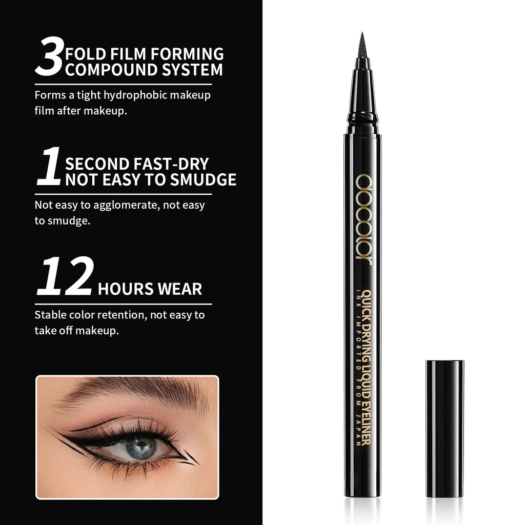 Waterproof Liquid Eyeliner(Black)