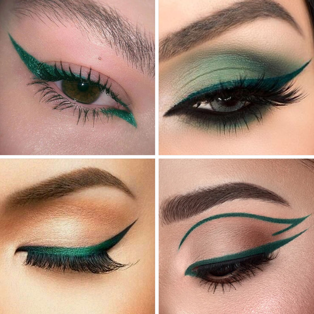 Docolor Dry-Fast Smooth Liquid Eyeliner Pen-Green