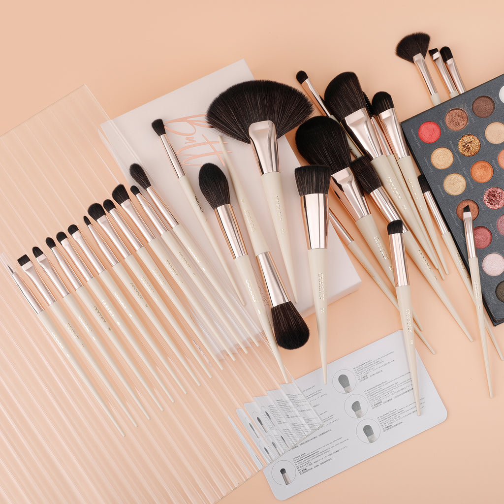Docolor Luxury Pro Artistry 30-Piece Face & Eye Brush Set