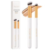 Docolor 2PCS Angled Concealer Brush