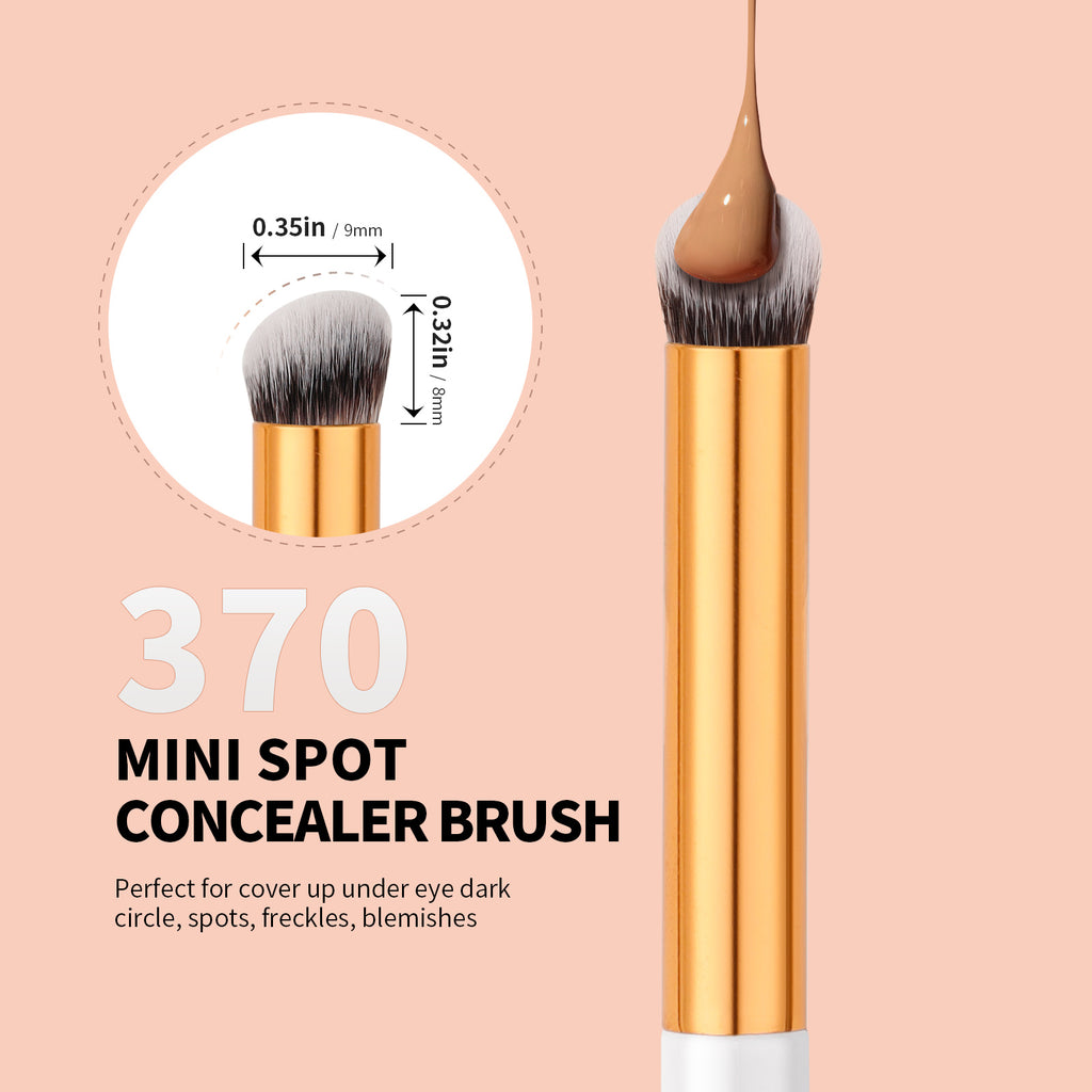 Docolor 2PCS Angled Concealer Brush