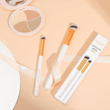 Docolor 2PCS Angled Concealer Brush