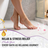 Docolor 8 Pcs Showder Steamers Lavender Essential Oil, Home Spa & Stress Relief Gifts