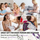 Docolor 8 Pcs Showder Steamers Lavender Essential Oil, Home Spa & Stress Relief Gifts