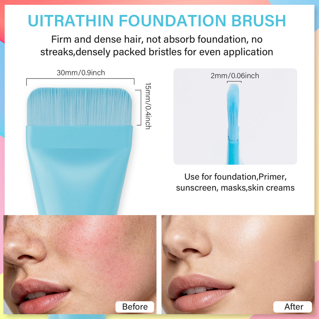 Docolor Colorful On-The-Go Mini Brush Set