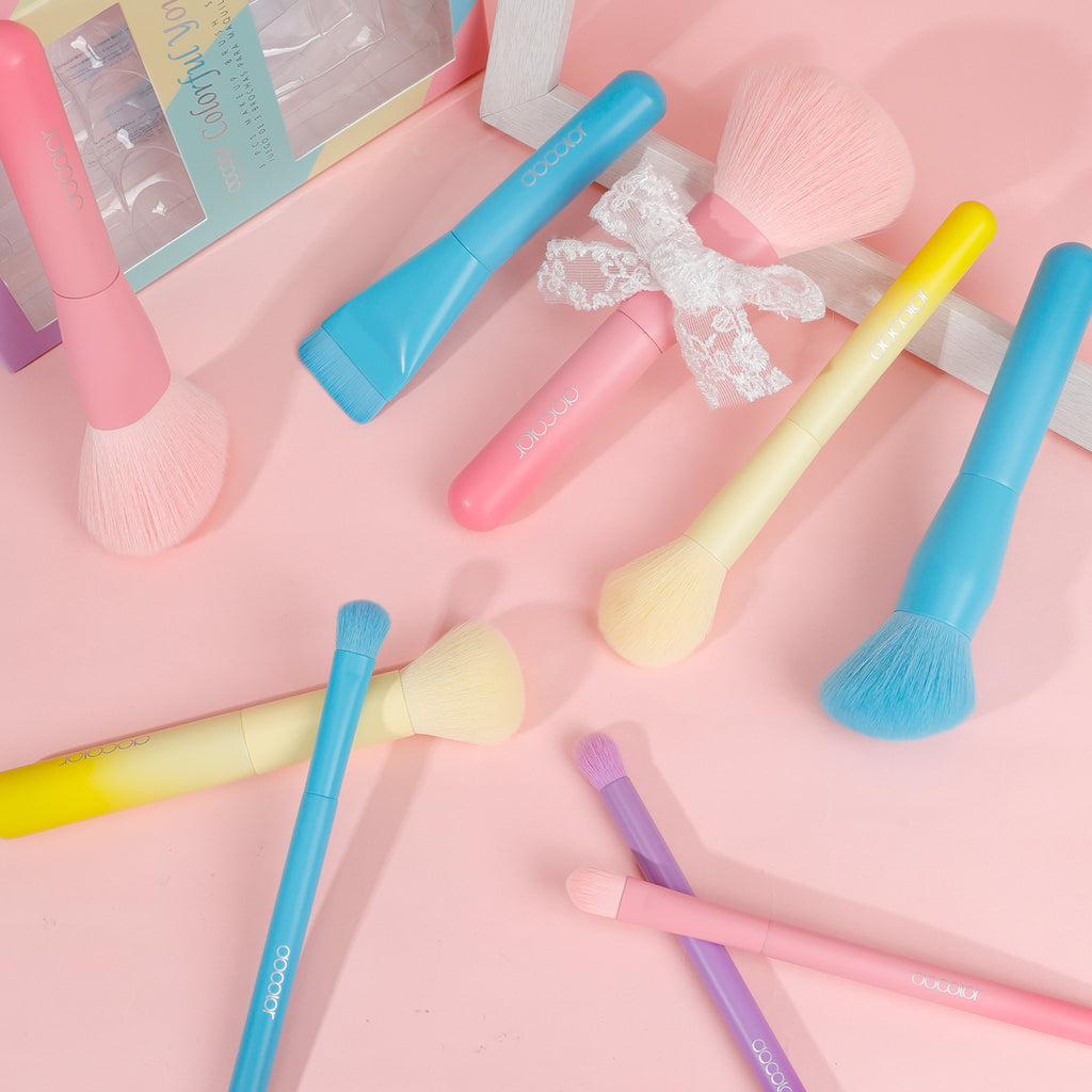 Docolor Colorful On-The-Go Mini Brush Set