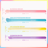 Docolor Colorful On-The-Go Mini Brush Set