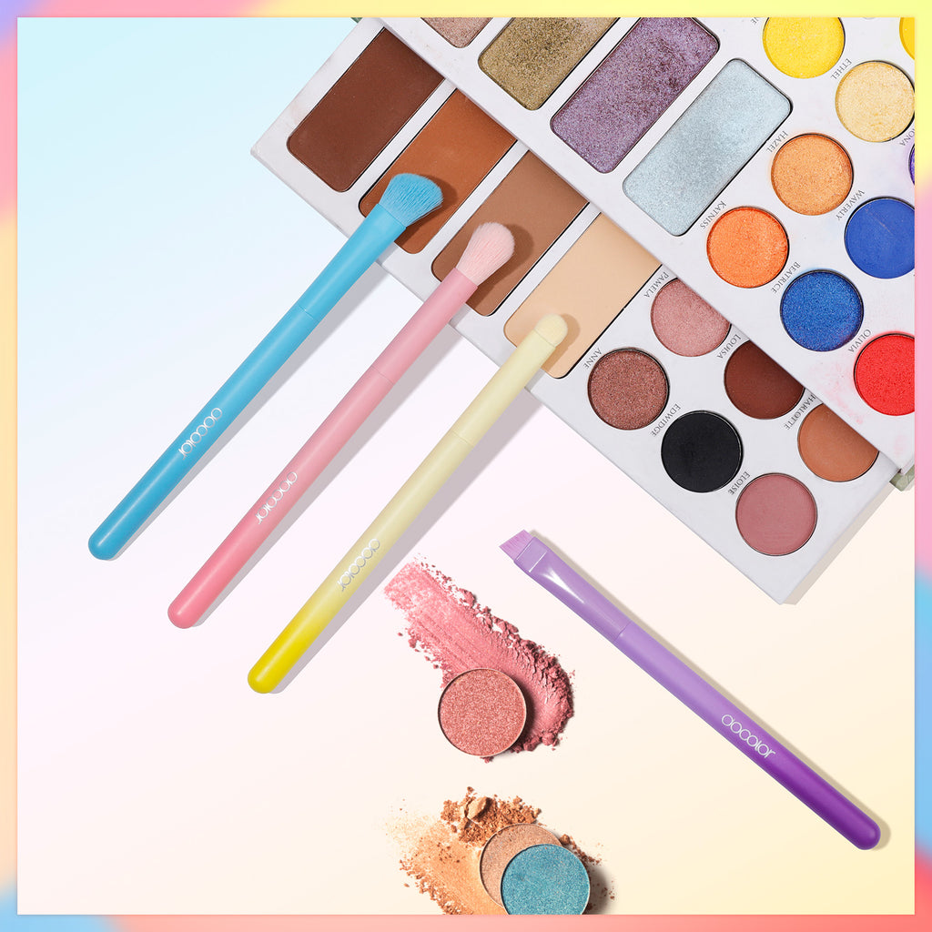 Docolor Colorful On-The-Go Mini Brush Set