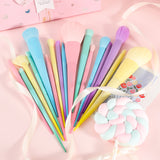 Dreaming of Unicorns - 17 Piece of Makeup Brush Set with 4pcs Makeup Sponges