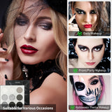 72 Colors Gemstone Eyeshadow Palette 8 Palettes Set