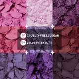 Royal Amethyst 9-Color Gemstone Eyeshadow Palette(VOID)