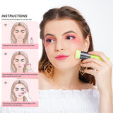 how to use a foundation kabuki brush