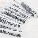(Only ship to US)Comic 2D White Makeup Brush Set