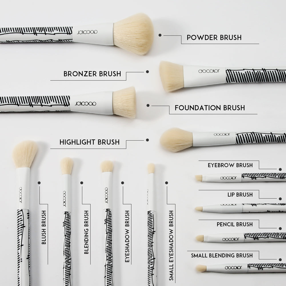 makeup brush set