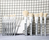 (Only ship to US)Comic 2D White Makeup Brush Set