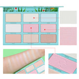 (Only ship to EU)Tropical 9 Color Highlighter Palette