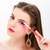 Docolor Cosmetics - Makeup brushes - Period Red 32pcs Professional Makeup Brushes Set - best makeup brushes professional makeup brushes synthetic hair makeup brush gift for makeup lovers