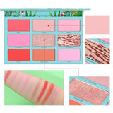 (Only ship to US&EU) Tropical 9 Color Blusher Palette