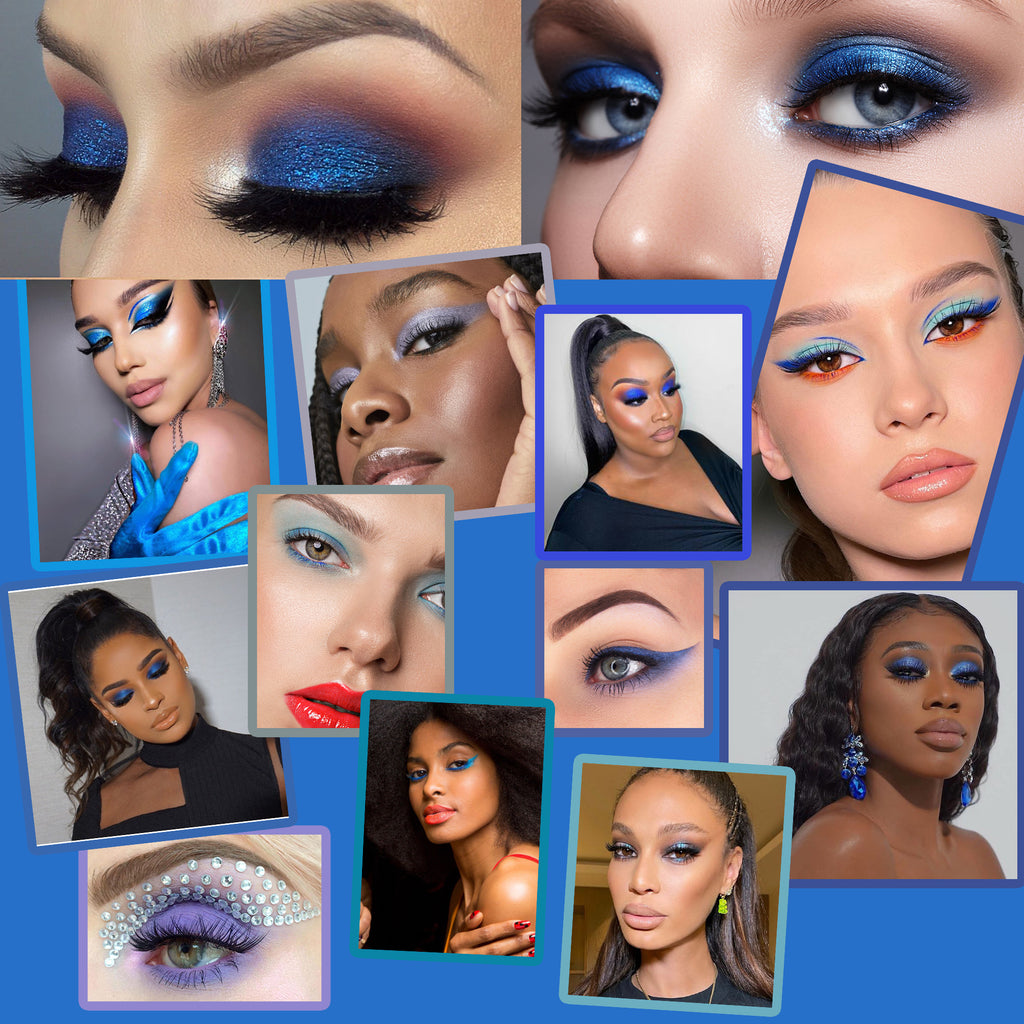 Docolor Cosmetics - Eyeshadow palettes - Gemstone Collection 9 Colors Shadow Palette(SPACE)BLUE series - colorful palette glitter eyeshadow best eyeshadow palette popular eyeshadow brand best seller