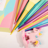 Docolor Cosmetics - Makeup brushes - Dreaming of Unicorns 17 Piece of Makeup Brush Set - best makeup brushes professional makeup brushes synthetic hair makeup brush makeup brand