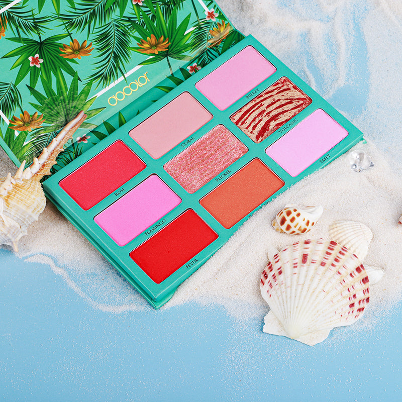 colorful palette docolor tropical james charles palette morphe palette