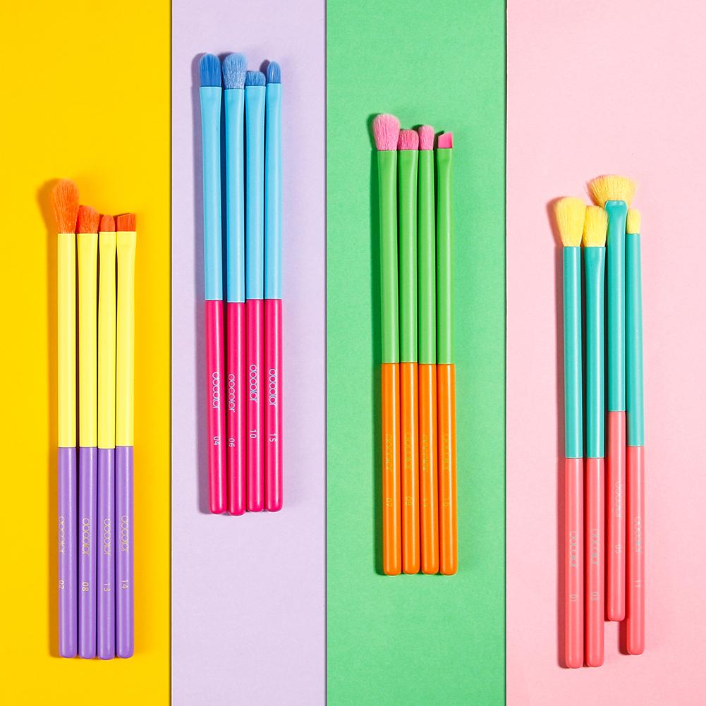 Docolor makeup brushes Dream of Color 16 Pieces Eye Makeup Brush Set best makeup brushes professional makeup brushes Instagram eye makeup brush Docolor brushes euphoria makeup looks