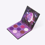 Docolor Cosmetics - Eyeshadow palettes - Gemstone Collection 9 Colors Shadow Palette(POWER)PURPLE series - colorful palette glitter eyeshadow best eyeshadow palette popular eyeshadow brand best seller