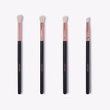 Rose Gold 4 piece Eye Blending Brush Set DOCOLOR OFFICIAL black friday 2021 Goth Eye Makeup Brush Set christmas sale