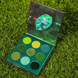 Docolor Eyeshadow palettes Gemstone Collection 9 Colors Shadow Palette(TIME)GREEN series colorful palette glitter eyeshadow best eyeshadow palette popular eyeshadow brand best seller euphoria makeup
