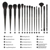 Obsidian- 30 piece Makeup Brush Set