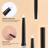 White Eyeliner Gel Pen, Multifunctional Two in One