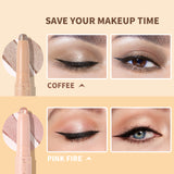 Two-Color Multifunctional Eyeshadow Stick