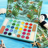 Dream of Color 15- Piece Brush Set with Tropical 34 Color Palette