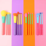 Dream of Color 15- Piece Brush Set with Tropical 34 Color Palette