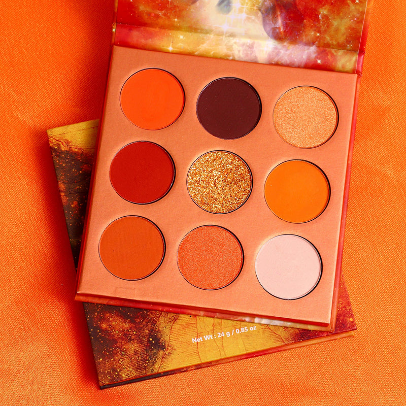 Gemstone Collection -9 Colors Shadow Palette(SOUL)-ORANGE series