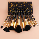 Goth - Skull Makeup Brush Set 12 Pieces