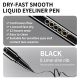 (Only ship to the EU)Waterproof Liquid Eyeliner(Black)