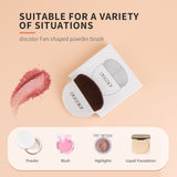 Docolor Mini Fan Foundation Brush