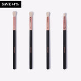 (Only ship to US/EU/UK) Rose Gold 4 piece Eye Blending Brush Set