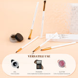 Docolor 5 Pcs Pro Eyeliner Brush Set