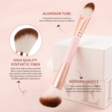 6 Pieces Double-Ended Eye Brush Set-II