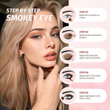 6 Pieces Double-Ended Eye Brush Set-II